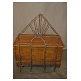 Willow Wood Fence Hanger, House.