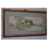 Water Color Painting River Ranch