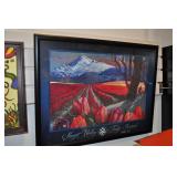 Skagit Valley Tulip Festival Framed Poster