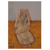 Vintage Wooden Lantern Holder 12 Inches.