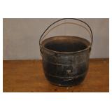 Antique Cast Iron Cauldren,  9.5x9 Inches