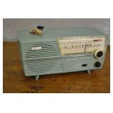 Vintage Channel Master Radio In Sea Mist Green