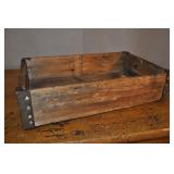Primitive Soda Crate 18.5x12x4 Inches.