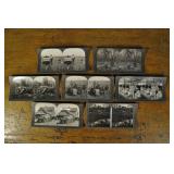 Stereoscopic Cards, 8 Farming Related;