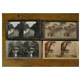 Stereoscopic Cards, 4 International Cards;