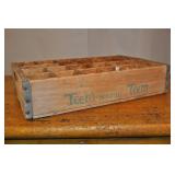 Vintage Teem Cola Crate, 24 Bottles, 18x12x4 Inchs