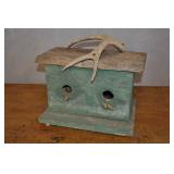 Bird Duplex With Antler And Rustic Details