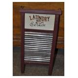Washboard Laundry Service .25 Cents.