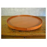 Lazy Susan With Bentwood Rim Tacked On 16 Inches