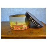 Stetson Hat Box Colonial Brick Buildings