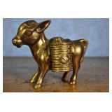 Brass Burrow With Detachable Saddlebags