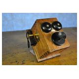 Wooden Telephone Pencil Sharpener