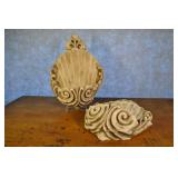 Pair Of Garden Wall Pockets 15 X 11 Inches