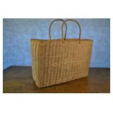 Wicker Picnic Bag
