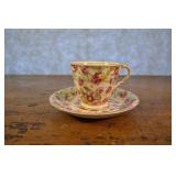Tea Cup And Saucer " Rapture" Pattern By