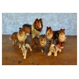 Collie  Dogs With Friends Figurines