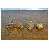 Sitting Quail Birds - 4 Pcs. 2 Inch