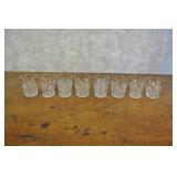 Vintage Shot Glasses 8 Pcs
