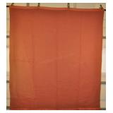 Redish Pink Wool Blanket 70x80 Inches