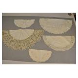 5 Round Lace Trim Table Covers
