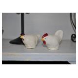 Rooster And Chicken Salt & Pepper Shakers 2 Inches