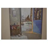 Framed Art Print " From My Study"