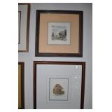 Framed Prints - Mill House & English Country Side