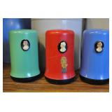 Vintage Cleaning Powder Canister Dispensers