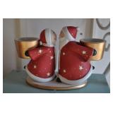 Partylite Holiday Cheer Kissing Clauses Votive