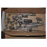 Assorted Sockets, Ratchets And Extensions Assorted Sockets, Ratchets And Extensions