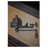 Antique Russwin Grinder No 1, Cast Iron Embossed Antique Russwin Grinder No 1, Cast Iron Embossed