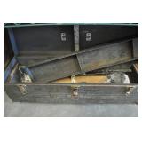 Long Metal Craftsman Tool Box, Works. Long Metal Craftsman Tool Box, Works.