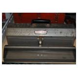 Craftsman Toolbox Metal Grey With Tray Craftsman Toolbox Metal Grey With Tray