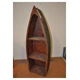 Boat Display/book Case, 3 Shelves, 10w X 29h Boat Display/book Case, 3 Shelves, 10w X 29h