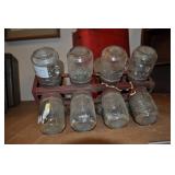 Vintage Cabinet Mount Hardware Organizer Vintage Cabinet Mount Hardware Organizer