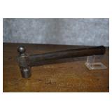 Wood Handled Ball Peen Hammer 10.5" Dark