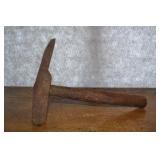 Vtg Blacksmith Hammer And Pick 13.5" Wood Handle Vtg Blacksmith Hammer And Pick 13.5" Wood Handle