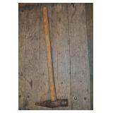 Vintage Ship Maul 28" Wood Handle