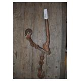 Chain Binder Double Hooks And 15" Handle Chain Binder Double Hooks And 15" Handle
