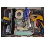 Assorted Hand Tools - Concrete Drywall Tile Paint