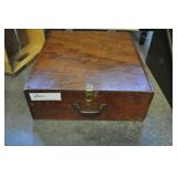 Vintage Wood Storage Box 5 1/2" X 15 1/4" X 17"