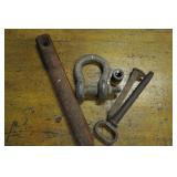 Assorted - Iron Window Sash, Shackle, Pin, Spike Assorted - Iron Window Sash, Shackle, Pin, Spike