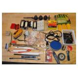 Assorted Tools - Drill Bits, Tent Stakes, Misc Assorted Tools - Drill Bits, Tent Stakes, Misc