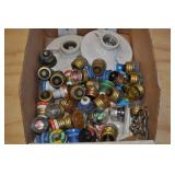 Electrical Socket Fuses Assorted And Two Sockets Electrical Socket Fuses Assorted And Two Sockets