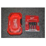 Wilwakee Nut Drivers, Drill Bits And Case Wilwakee Nut Drivers, Drill Bits And Case