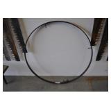 Antique Forged Iron Wheel Band 44" X 1.75" Antique Forged Iron Wheel Band 44" X 1.75"