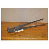 Antique Hand Forged Blacksmith Box Tongs 23" Antique Hand Forged Blacksmith Box Tongs 23"