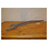 Antique Hand Forged Blacksmith Tongs 26 3/4"