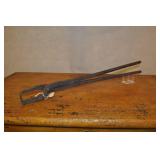 Antique Hand Forged Blacksmith Tongs 25"