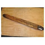Vintage Logging Springboard With Metal Toe Plate Vintage Logging Springboard With Metal Toe Plate